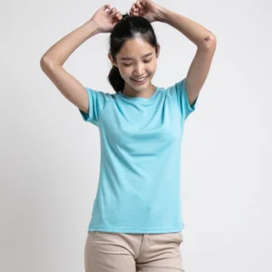 Forest Ladies Dri-Fit Quick Dry T Shirt Round Neck Sports Women Tee Forest Ladies Dri-Fit Quick Dry T Shirt Round Neck Sports Women Tee