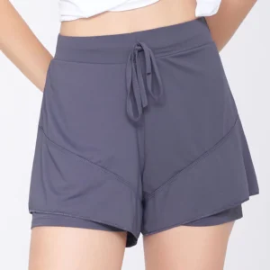 Women's Yoga Shorts Plus Size Running Tennis Marathon Fitness Sports Gym Short Pants 2 in 1 Workout Clothing 3XL 4XL Women's Yoga Shorts Plus Size Running Tennis Marathon Fitness Sports Gym Short Pants 2 in 1 Workout Clothing 3XL 4XL