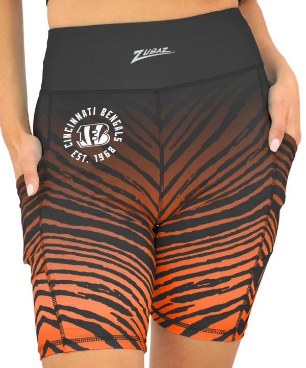 WhatsApp Image 2026-01-13 at 10.18.24 (1) Zubaz NFL Women's Fade Biker Shorts
